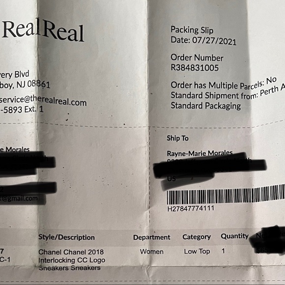 Chanel 2018 Interlocking CC Logo Sneakers. - Picture 3 of 6